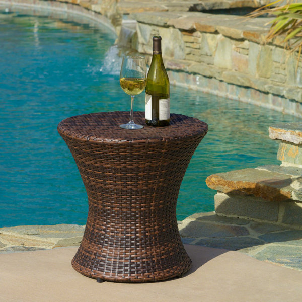 Beachcrest Home Rushmere Wicker/Rattan Side Table & Reviews | Wayfair.ca